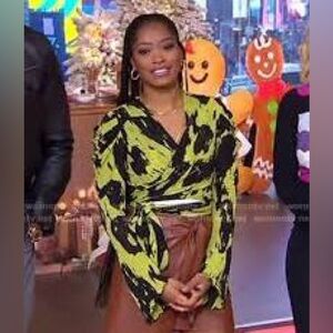 Diane Von Furstenberg Kayleigh Wrap Top